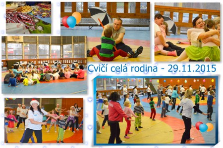 Cvičí celá rodina