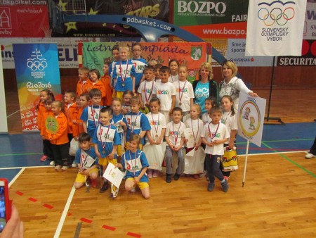 XX. ročník Športovej olympiády materských škôl