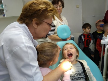 Na návšteve u tety zubárky