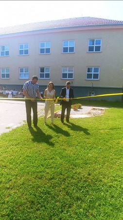 Otvorenie školského dvora