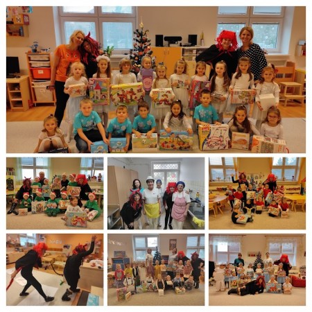 Pod vianočné stromčeky doniesli nám darčeky.